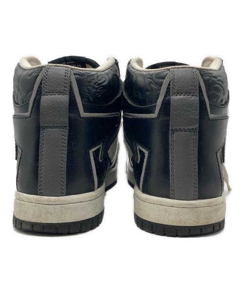 A BATHING APE（ア ベイシング エイプ）A BATHING APE (ア ベイシング エイプ) BAPE STA 88 MID ブラック×ホワイト サイズ:SIZE 25cmの古着・服飾アイテム