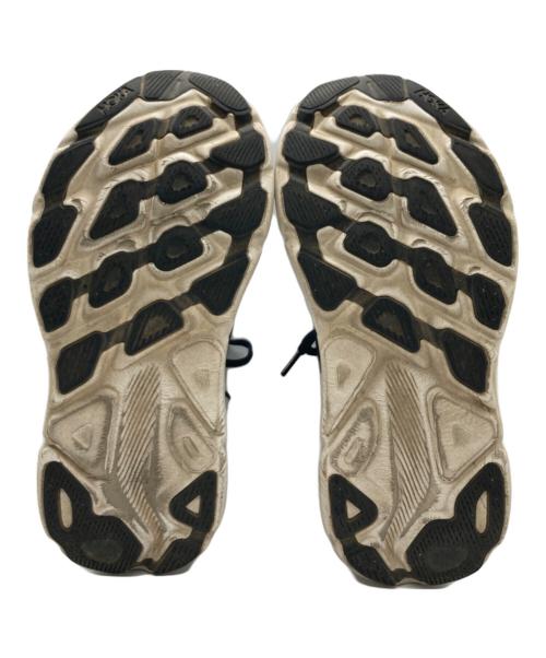 HOKAONEONE（ホカオネオネ）HOKAONEONE (ホカオネオネ) CLIFTON 9 WIDE ブラック×ホワイト サイズ:25cmの古着・服飾アイテム