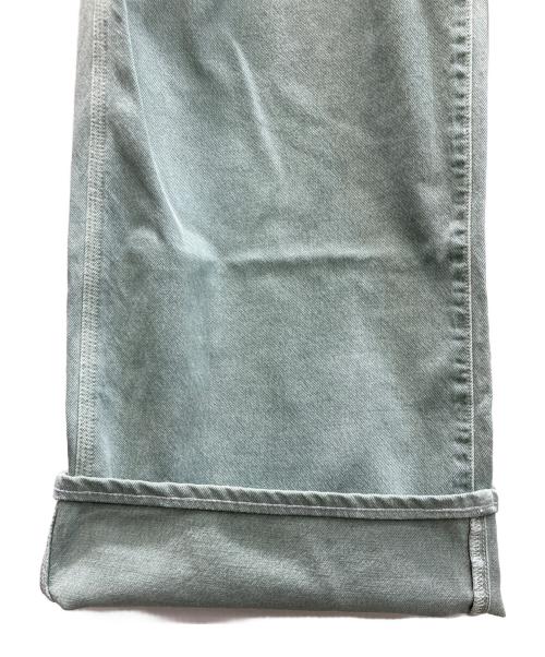 AGOLDE（エーゴールドイー）AGOLDE (エーゴールドイー) MAGDA D CARPENTER デニムパンツ グリーン サイズ:SIZE 26の古着・服飾アイテム