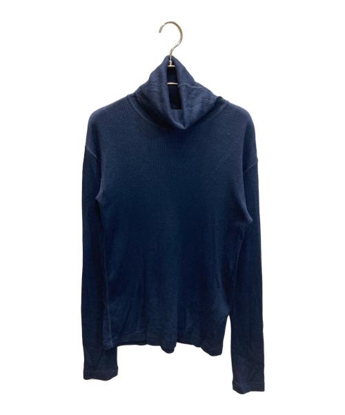 DEUXIEME CLASSE（ドゥーズィエム クラス）DEUXIEME CLASSE (ドゥーズィエム クラス) リブタートルネックニット ネイビー サイズ:FREEの古着・服飾アイテム