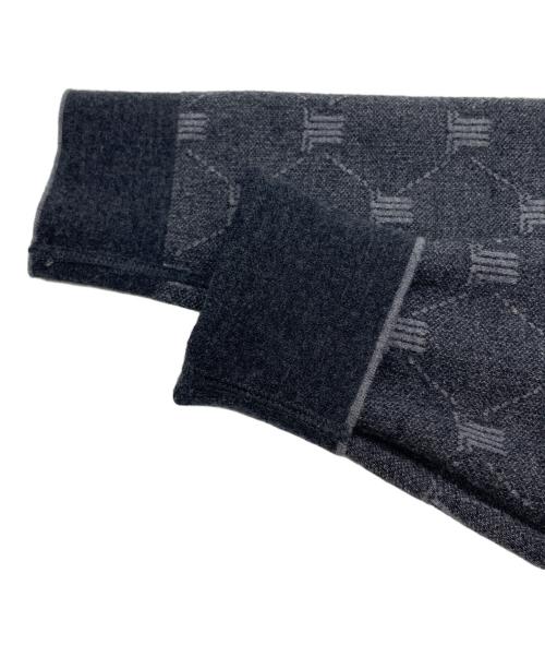 LANVIN COLLECTION（ランバンコレクション）LANVIN COLLECTION (ランバンコレクション) リバーシブルニットジャケット ブラック サイズ:48の古着・服飾アイテム