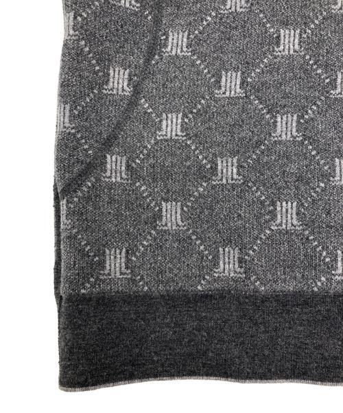 LANVIN COLLECTION（ランバンコレクション）LANVIN COLLECTION (ランバンコレクション) リバーシブルニットジャケット ブラック サイズ:48の古着・服飾アイテム