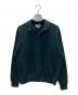 H BEAUTY&YOUTH（エイチ ビューティー&ユース）の古着「5ゲージウールカシミヤバルーンニットシャツ 5GAUGE WOOL CASHMERE BALLOON KNIT COLLAR SHIR」｜グリーン