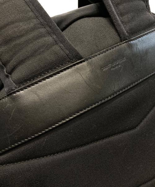 Saint Laurent Paris（サンローランパリ）Saint Laurent Paris (サンローランパリ) CITY トレッキングバックパック ブラックの古着・服飾アイテム