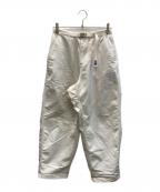 THE NORTHFACE PURPLELABELザ・ノースフェイス パープルレーベル）の古着「Stretch Twill Wide Tapered Pants」｜ホワイト