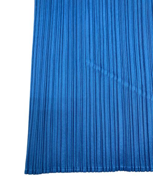 PLEATS PLEASE（プリーツプリーズ）PLEATS PLEASE (プリーツプリーズ) プリーツカットソー ブルー サイズ:SIZE 3の古着・服飾アイテム