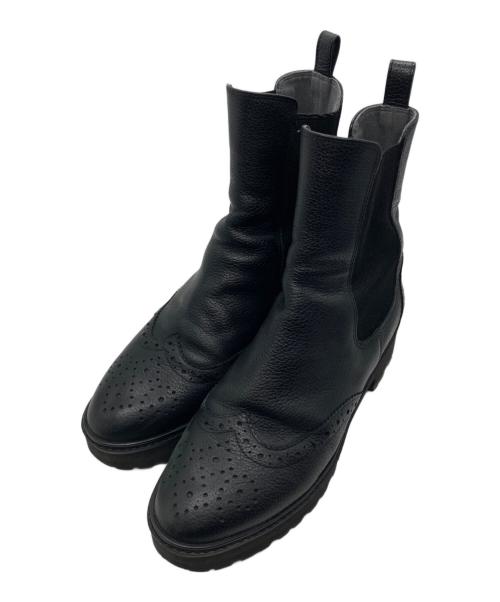 DIANA（ダイアナ）DIANA (ダイアナ) サイドゴアショートブーツ ブラック サイズ:SIZE 23cmの古着・服飾アイテム