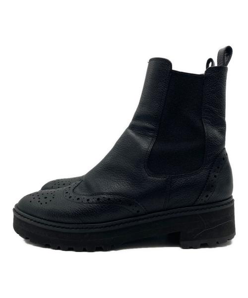 DIANA（ダイアナ）DIANA (ダイアナ) サイドゴアショートブーツ ブラック サイズ:SIZE 23cmの古着・服飾アイテム