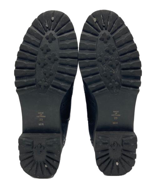 DIANA（ダイアナ）DIANA (ダイアナ) サイドゴアショートブーツ ブラック サイズ:SIZE 23cmの古着・服飾アイテム