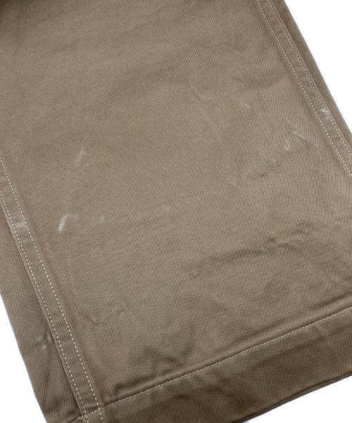 COMOLI（コモリ）COMOLI (コモリ) ベルテッドチノパンツ ブラウン サイズ:SIZE 40の古着・服飾アイテム