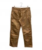COMME des GARCONS HOMMEコムデギャルソン オム）の古着「ストレートパンツ」｜ブラウン