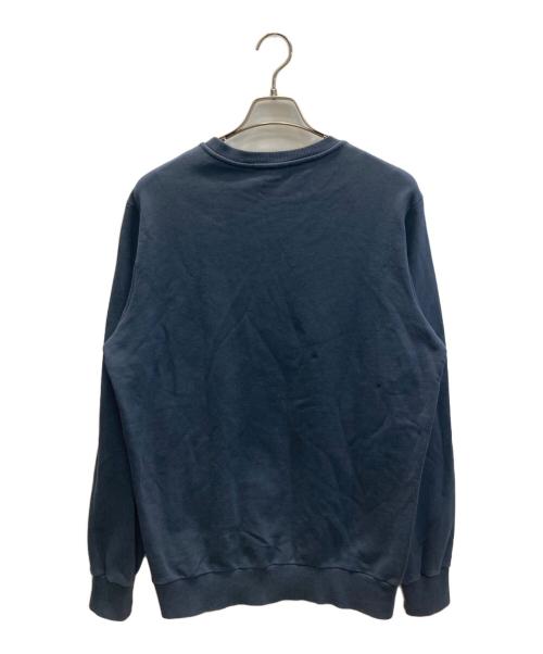 DIESEL（ディーゼル）DIESEL (ディーゼル) ロゴクルーネックスウェット ネイビー サイズ:SIZE Mの古着・服飾アイテム