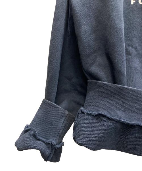 DIESEL（ディーゼル）DIESEL (ディーゼル) ロゴクルーネックスウェット ネイビー サイズ:SIZE Mの古着・服飾アイテム