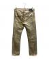 DIESEL Black Gold (ディーゼル ブラック ゴールド) クラッシュデニムパンツ ベージュ サイズ:SIZE 71cm (W28)：5000円