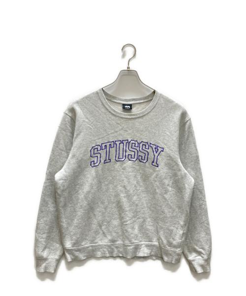 stussy（ステューシー）stussy (ステューシー) ロゴ スウェット グレー サイズ:Mの古着・服飾アイテム
