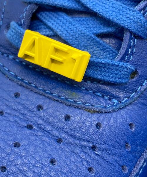 NIKE（ナイキ）NIKE (ナイキ) AMBUSH (アンブッシュ) Air Force 1 Low Game Royal and Vivid Sulfur ブルー サイズ:SIZE 26.5cmの古着・服飾アイテム