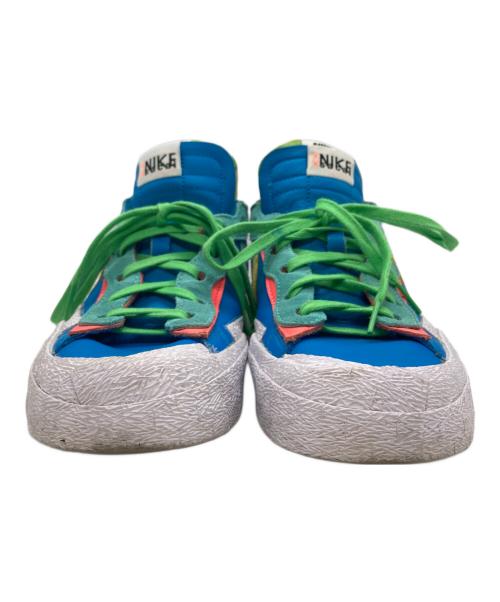 NIKE（ナイキ）NIKE (ナイキ) sacai (サカイ) KAWS (カウズ) Blazer Low Neptune Blue ブルー サイズ:26.5㎝の古着・服飾アイテム