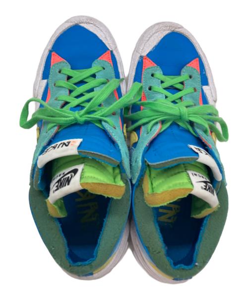 NIKE（ナイキ）NIKE (ナイキ) sacai (サカイ) KAWS (カウズ) Blazer Low Neptune Blue ブルー サイズ:26.5㎝の古着・服飾アイテム
