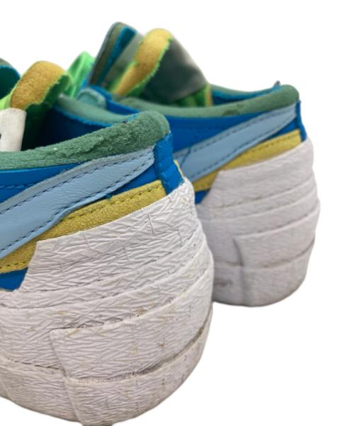 NIKE（ナイキ）NIKE (ナイキ) sacai (サカイ) KAWS (カウズ) Blazer Low Neptune Blue ブルー サイズ:26.5㎝の古着・服飾アイテム