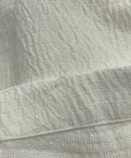 Adam et Rope（アダム エ ロペ）Adam et Rope (アダム エ ロペ) ステッチジャガードワンピース ホワイト サイズ:SIZE Freeの古着・服飾アイテム