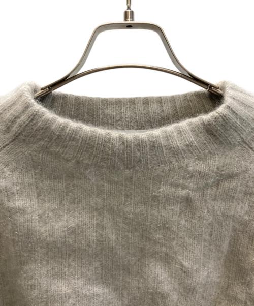 Noble（ノーブル）Noble (ノーブル) YAK/ヤク ワイドリブニットプルオーバー ベージュ サイズ:SIZE Freeの古着・服飾アイテム