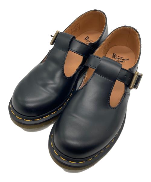 Dr.Martens（ドクターマーチン）Dr.Martens (ドクターマーチン) POLLEY Tバーシューズ ブラック サイズ:SIZE 24cm ( UK 5 )の古着・服飾アイテム