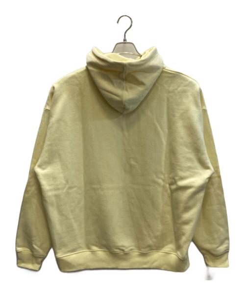 BLESSU（ブレスユー）BLESSU (ブレスユー) BU logo hoodie イエロー サイズ:XLの古着・服飾アイテム