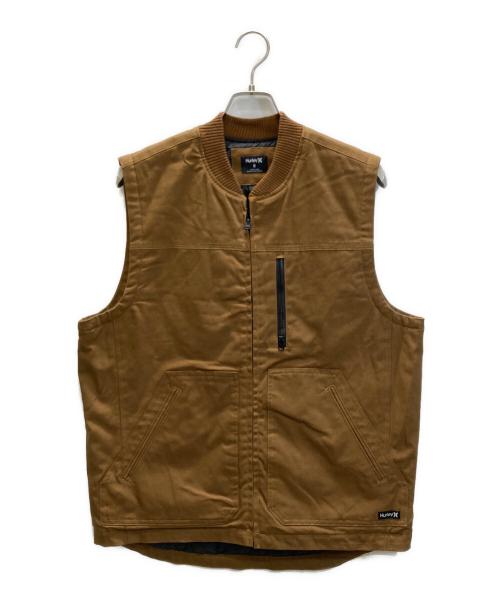 HURLEY（ハーレー）HURLEY (ハーレー) ベスト ブラウン サイズ:SIZE Mの古着・服飾アイテム