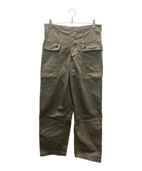 TCB jeans（ティーシービー ジーンズ）TCB JEANS (ティーシービー ジーンズ) Crawling Pants オリーブ サイズ:FREEの古着・服飾アイテム