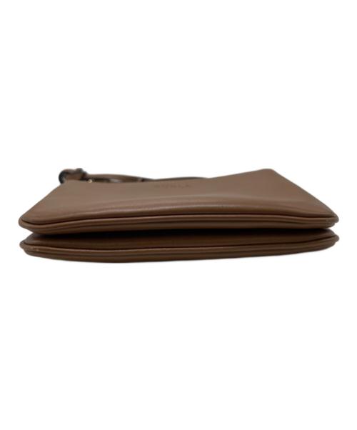 FURLA（フルラ）FURLA (フルラ) MIASTELLA MINI CROSSBODY ブラウンの古着・服飾アイテム