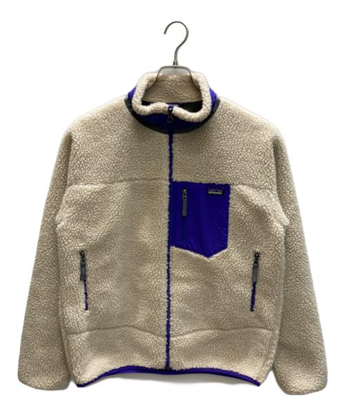 Patagonia（パタゴニア）Patagonia (パタゴニア) キッズ・レトロX・ジャケット アイボリー サイズ:XXL（キッズ）の古着・服飾アイテム