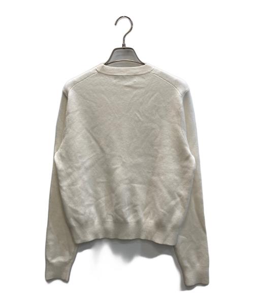 CABAN（キャバン）CABAN (キャバン) コットンカシミヤ ポケットプルオーバー ホワイト サイズ:SIZE Freeの古着・服飾アイテム