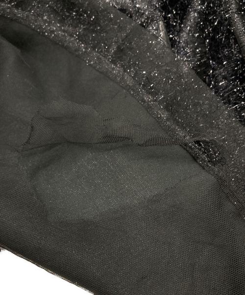 MAISON SPECIAL（メゾンスペシャル）MAISON SPECIAL (メゾンスペシャル) メタリックヤーンボリュームスカート ブラック サイズ:FREEの古着・服飾アイテム