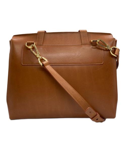MANSUR GAVRIEL（マンサーガブリエル）MANSUR GAVRIEL (マンサーガブリエル) Lady レザーショルダーバッグ ブラウンの古着・服飾アイテム
