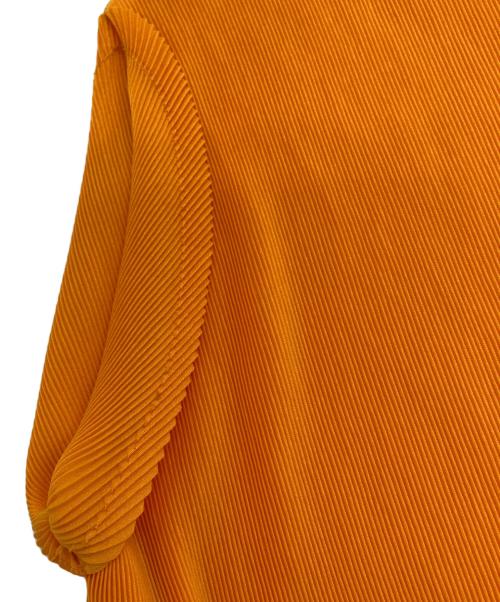 PLEATS PLEASE（プリーツプリーズ）PLEATS PLEASE (プリーツプリーズ) プリーツカットソー オレンジ サイズ:SIZE Freeの古着・服飾アイテム