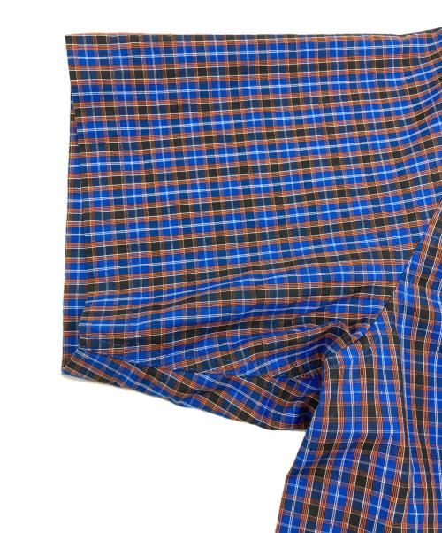 SUPREME（シュプリーム）SUPREME (シュプリーム) Mini Plaid S/S Shirt ネイビー サイズ:SIZE XLの古着・服飾アイテム