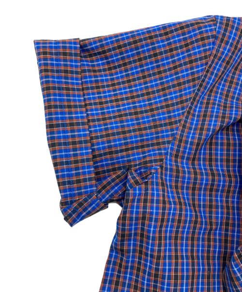 SUPREME（シュプリーム）SUPREME (シュプリーム) Mini Plaid S/S Shirt ネイビー サイズ:SIZE XLの古着・服飾アイテム