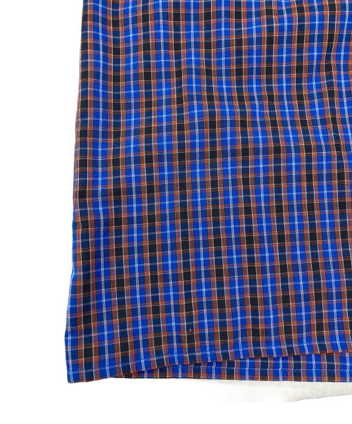 SUPREME（シュプリーム）SUPREME (シュプリーム) Mini Plaid S/S Shirt ネイビー サイズ:SIZE XLの古着・服飾アイテム