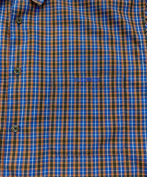 SUPREME（シュプリーム）SUPREME (シュプリーム) Mini Plaid S/S Shirt ネイビー サイズ:SIZE XLの古着・服飾アイテム