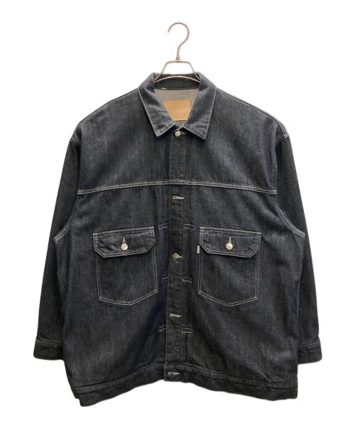 Graphpaper（グラフペーパー）Graphpaper (グラフペーパー) Colorfast Denim Jacket インディゴ サイズ:SIZE Mの古着・服飾アイテム