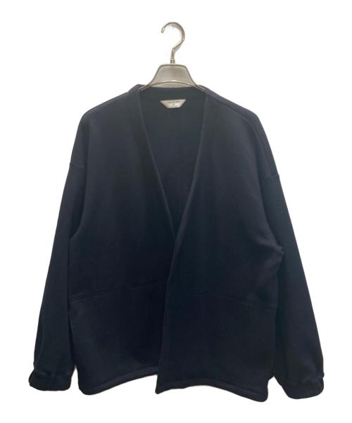 STILL BY HAND（スティルバイハンド）STILL BY HAND (スティルバイハンド) Buttonless cardigan ネイビー サイズ:SIZE 48の古着・服飾アイテム