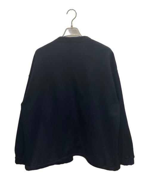 STILL BY HAND（スティルバイハンド）STILL BY HAND (スティルバイハンド) Buttonless cardigan ネイビー サイズ:SIZE 48の古着・服飾アイテム