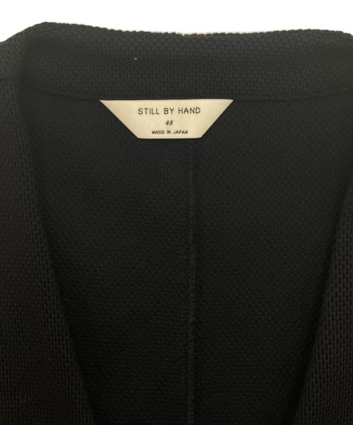 STILL BY HAND（スティルバイハンド）STILL BY HAND (スティルバイハンド) Buttonless cardigan ネイビー サイズ:SIZE 48の古着・服飾アイテム