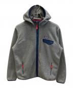 Patagoniaパタゴニア）の古着「LW Synch Snap-T Hoody」｜グレー
