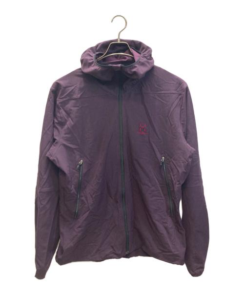 HAGLOFS（ホグロフス）HAGLOFS (ホグロフス) BOA HOOD MEN パープル サイズ:Lの古着・服飾アイテム