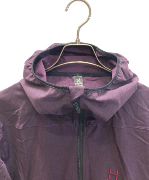 HAGLOFS（ホグロフス）HAGLOFS (ホグロフス) BOA HOOD MEN パープル サイズ:Lの古着・服飾アイテム