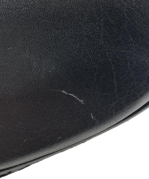 COLE HAAN（コールハーン）COLE HAAN (コールハーン) レザーショルダーバッグ ブラックの古着・服飾アイテム