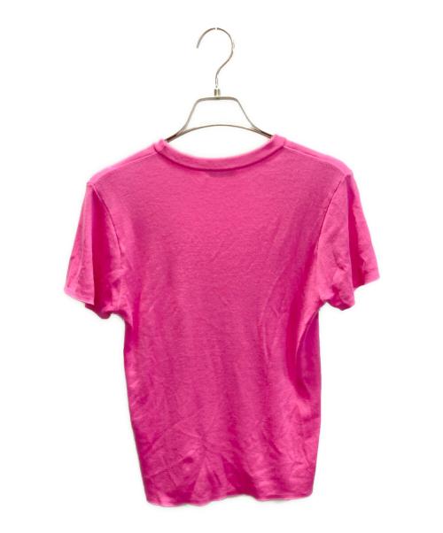 ATON（エイトン）ATON (エイトン) FRESCA CIRCULAR RIB/パーフェクトフィットプルオーバー ショッキングピンク サイズ:SIZE 2(38) 未使用品の古着・服飾アイテム