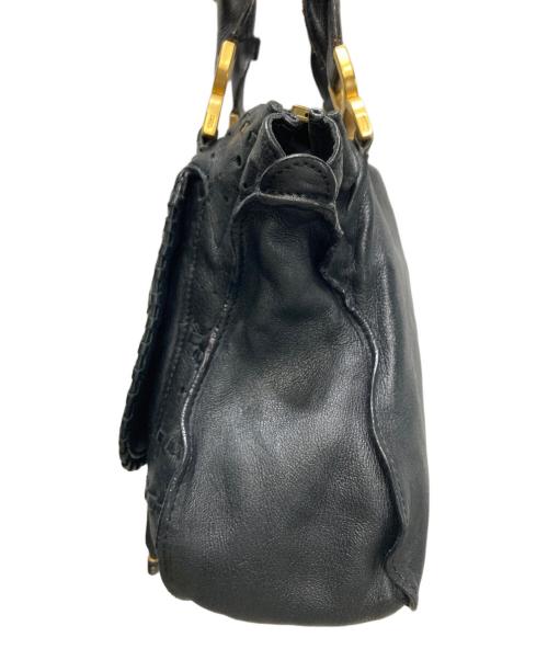Chloe（クロエ）Chloe (クロエ) マーシー ハンドバッグ ブラックの古着・服飾アイテム