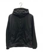 MAMMUTマムート）の古着「ハイキング ウィンドブレーカーフーデッドジャケット」｜ブラック